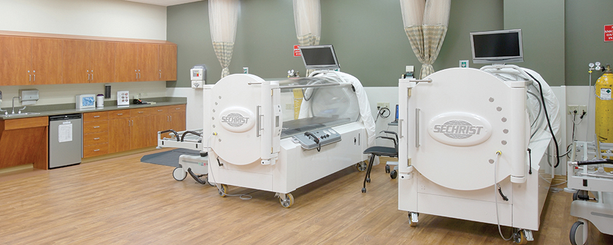 ,hyperbaric chamber for wound healing
