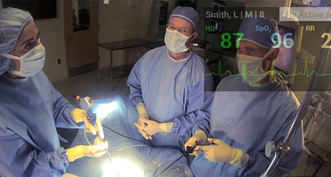 nurses doctors hospitals use google glass
